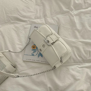 Small Square Shoulder Bag Retro Chain All-match Summer Bag
