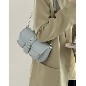 Small Square Shoulder Bag Retro Chain All-match Summer Bag