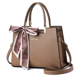 Summer Silk Scarf Shoulder Bag with Large Capacity