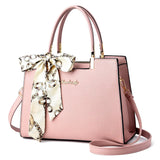 Summer Silk Scarf Shoulder Bag with Large Capacity