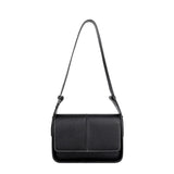 High Vintage Stitching Bags For Women Leather Shoulder Bag