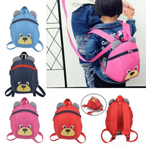 Cute Toddler School Backpack with Walking Strap