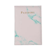 Waterproof Marble Style Passport Holder Cover