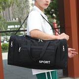 Waterproof Oxford Travel Bag Men's Sport Duffle Large Capacity Handbag