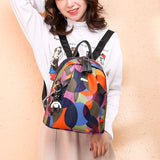 High Waterproof Oxford Women Backpack Anti-theft Large Capacity