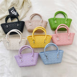 High Weave Women Handbags Ladies Hand Bags Leather Bags Crossbody Bag