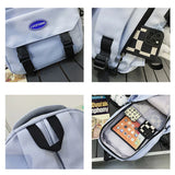 High Woman Backpack Schoolbag For Teenage Girls Boys Student Rucksack College