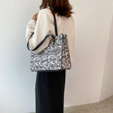 High Woman Shoulder Bag Handbag Large Capacity Purse Crossbody Bag