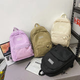 High Women Backpack Book Schoolbag For Teenage Girls Boys