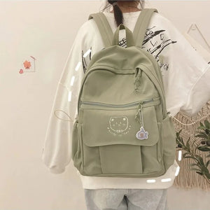 Waterproof High Women Backpack Multi-pocket Large Capacity Rucksack
