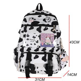 Waterproof Nylon Women Backpack for Teenage Girls - Laptop Bagpack