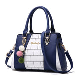 Tassel Leather Handbag for Women Shoulder Messenger Bag