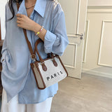 Women Canvas Handbags Tote Bags Shoulder Messenger Bags Large Capacity Crossbody