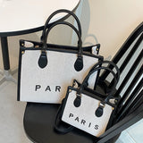 Women Canvas Handbags Tote Bags Shoulder Messenger Large Capacity Crossbody Bag