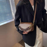 Women Chain Crossbody Bag Casual Small Shoulder Messenger Bag
