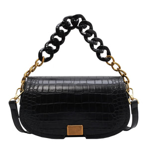 Women Chain Crossbody Bag Casual Small Shoulder Messenger Bag