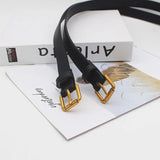 Women's PU Leather Fanny Pack Shoulder Chest Bag Handbag