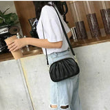 Women Leather Messenger Bag Shoulder Crossbody Phone Bolsas