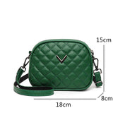 High Women Handbags Leather Shoulder Bag Female Messenger Tote Bag