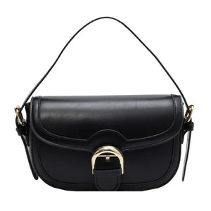 Women Saddle Crossbody Bag Small Pu Leather Shoulder Messenger Bag