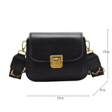 Vintage Brown Leather Handbag Crossbody Messenger Bag