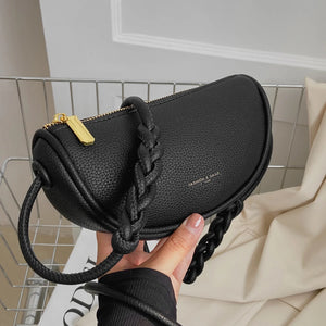 Women Leather Small Hobo Bag Purse Shoulder Crossbody Bag