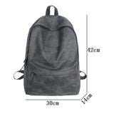 Large Capacity Soft Leather Men's Backpack for Travel
