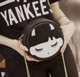 Women Messenger Bag Flower Sunlight Embroidery Handbag Small Crossbody Bags