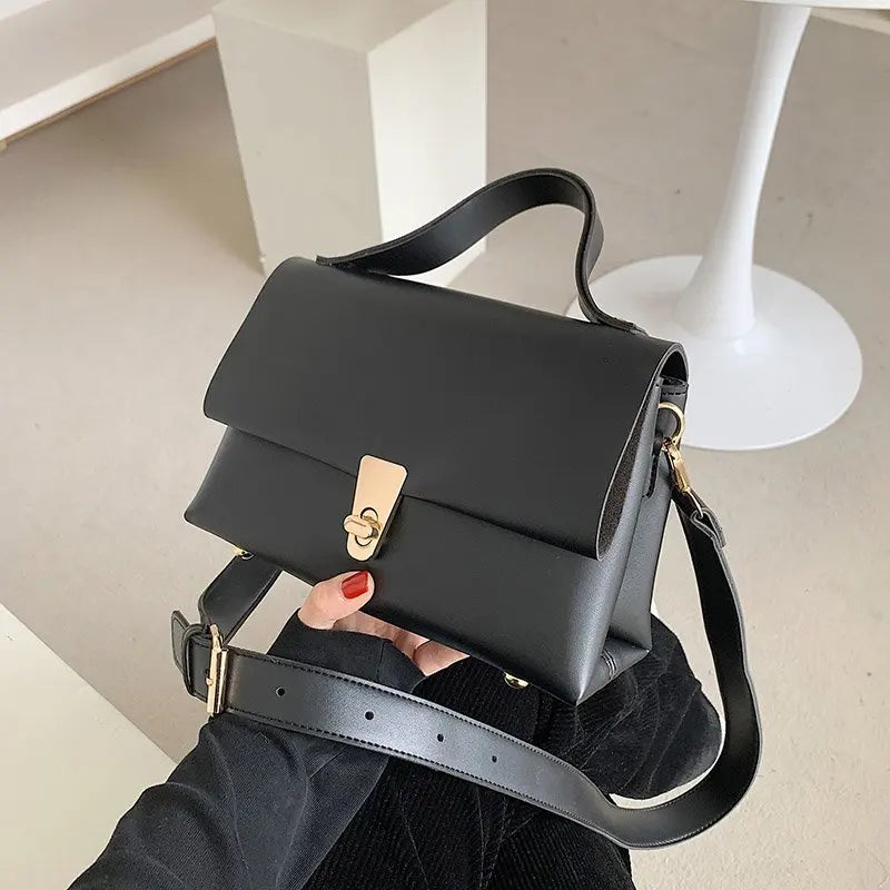 Women Messenger Bag Leather Shoulder Bags Tote for Girl Vintage Crossbody