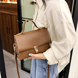 Women Messenger Bag Leather Shoulder Bags Tote for Girl Vintage Crossbody