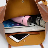 Vintage Women Messenger Bags Leather Tassel Handbags Big Size Tote Shoulder Bag