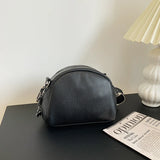 PU Leather Women Messenger Bag Vintage Handbag Girls Crossbody Bag