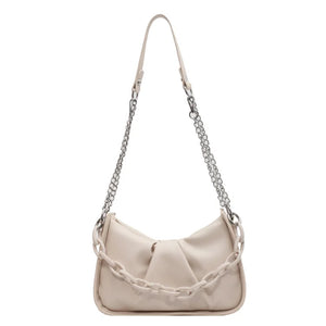 Women PU Leather Shoulder Bag Chain Small Handbags