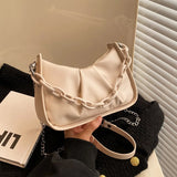 Women PU Leather Shoulder Bag Chain Small Handbags