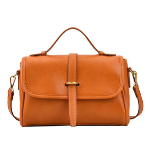 Vintage Women Pu Leather Shoulder Bag Small Crossbody Bag