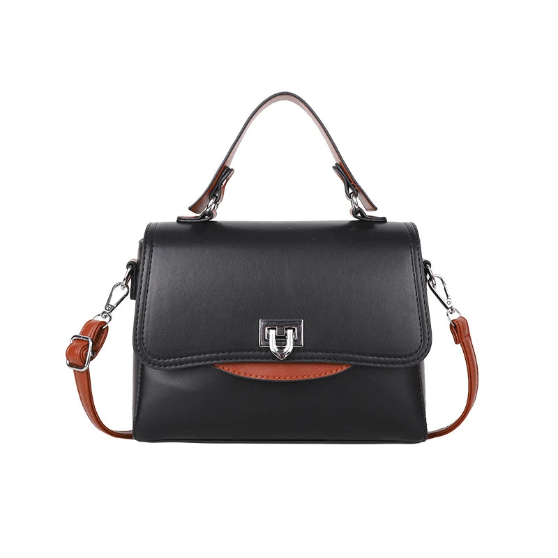 Women Pu Leather Handbags Shoulder Messenger Bags Casual Ladies Crossbody Bag