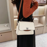 Women Pu Leather Handbags Shoulder Messenger Bags Casual Ladies Crossbody Bag
