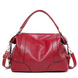 Women Pu Leather Handbags Shoulder Bags Large Capacity Tote Messenger Bag