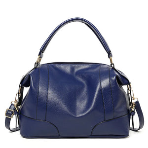 Women Pu Leather Handbags Shoulder Bags Large Capacity Tote Messenger Bag