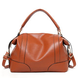 Women Pu Leather Handbags Shoulder Bags Large Capacity Tote Messenger Bag