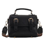 Women PU Leather Handbags Shoulder Bags Vintage Ladies Small Crossbody Bags