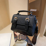 Women PU Leather Handbags Shoulder Bags Vintage Ladies Small Crossbody Bags