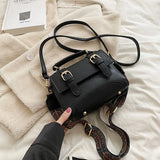 Women PU Leather Handbags Shoulder Bags Vintage Ladies Small Crossbody Bags