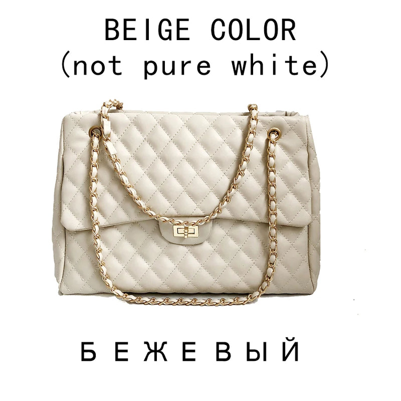 Large Capacity Crossbody Bag Women Pu Leather Shoulder Bag