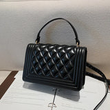 Women Pu Leather Shoulder Bag Large Capacity Crossbody Bag