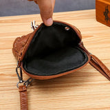 Soft Leather Women Shoulder Bag Mini Crossbody Phone Wallet