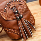 Soft Leather Women Shoulder Bag Mini Crossbody Phone Wallet