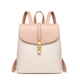 Women Small Pu Leather Backpacks Ladies Shoulder Travel Bag