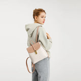 Women Small Pu Leather Backpacks Ladies Shoulder Travel Bag