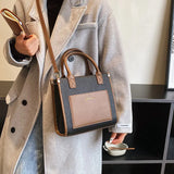 Women Small Pu Leather Handbags Casual Ladies Shoulder Messenger Bags